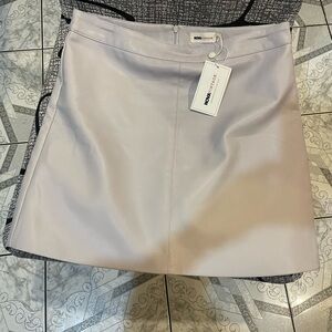 Vintage Cream A-Line Mini Skirt Cocktail